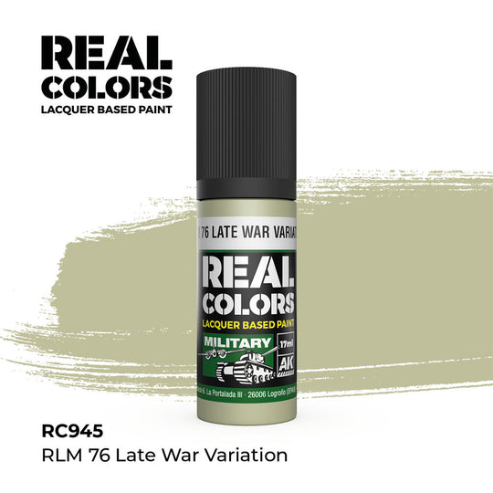 Real Colors: RLM 76 Late War Variation 17 ml.