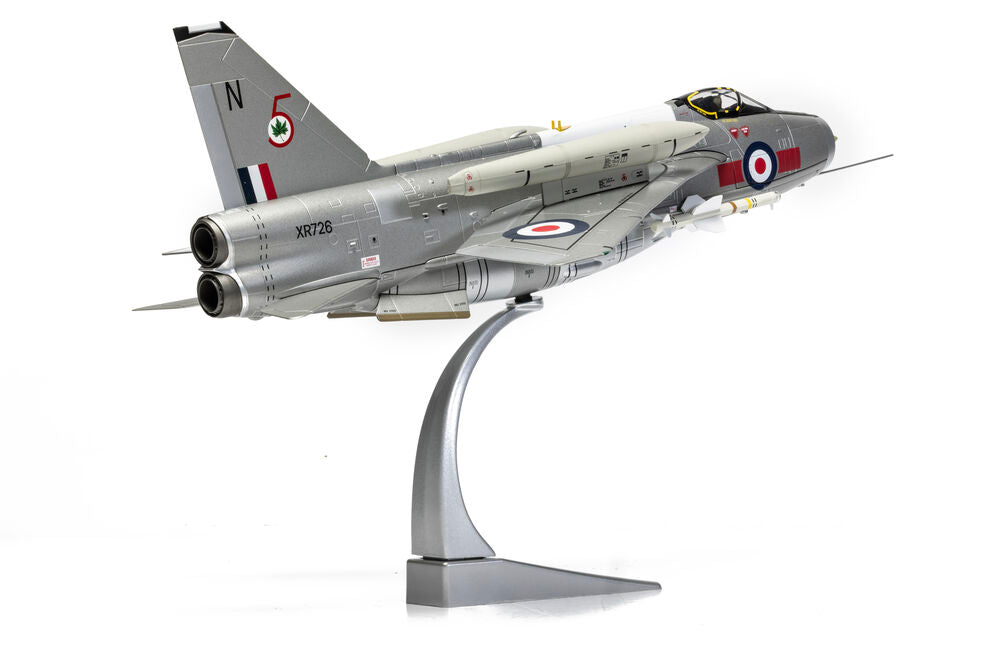 English Electric Lightning F.6 XR726/N, RAF No.5 Squadron, Binbrook Wing, RAF Leconfield deployment, May 1973