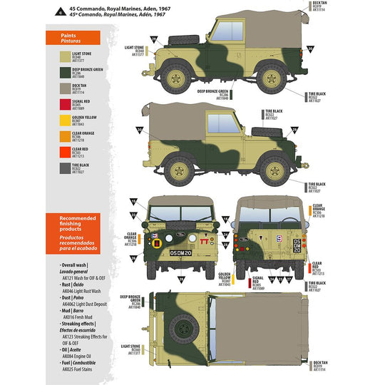Land Rover 88 Series IIA Rover 8  1/35