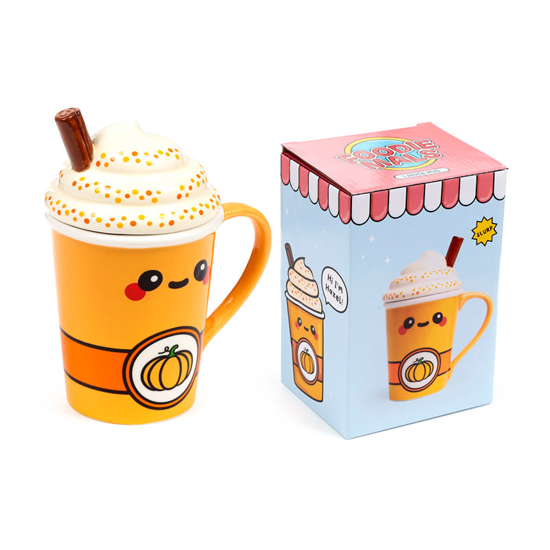 KAWAII - Latte Citrouille Epicé - Mug 11oz + 3D Lid