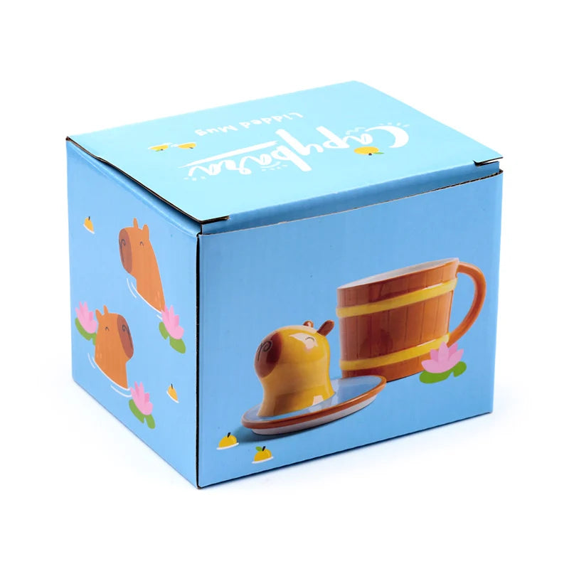 CAPYBARA - Duke - Mug 11oz + 3D Lid