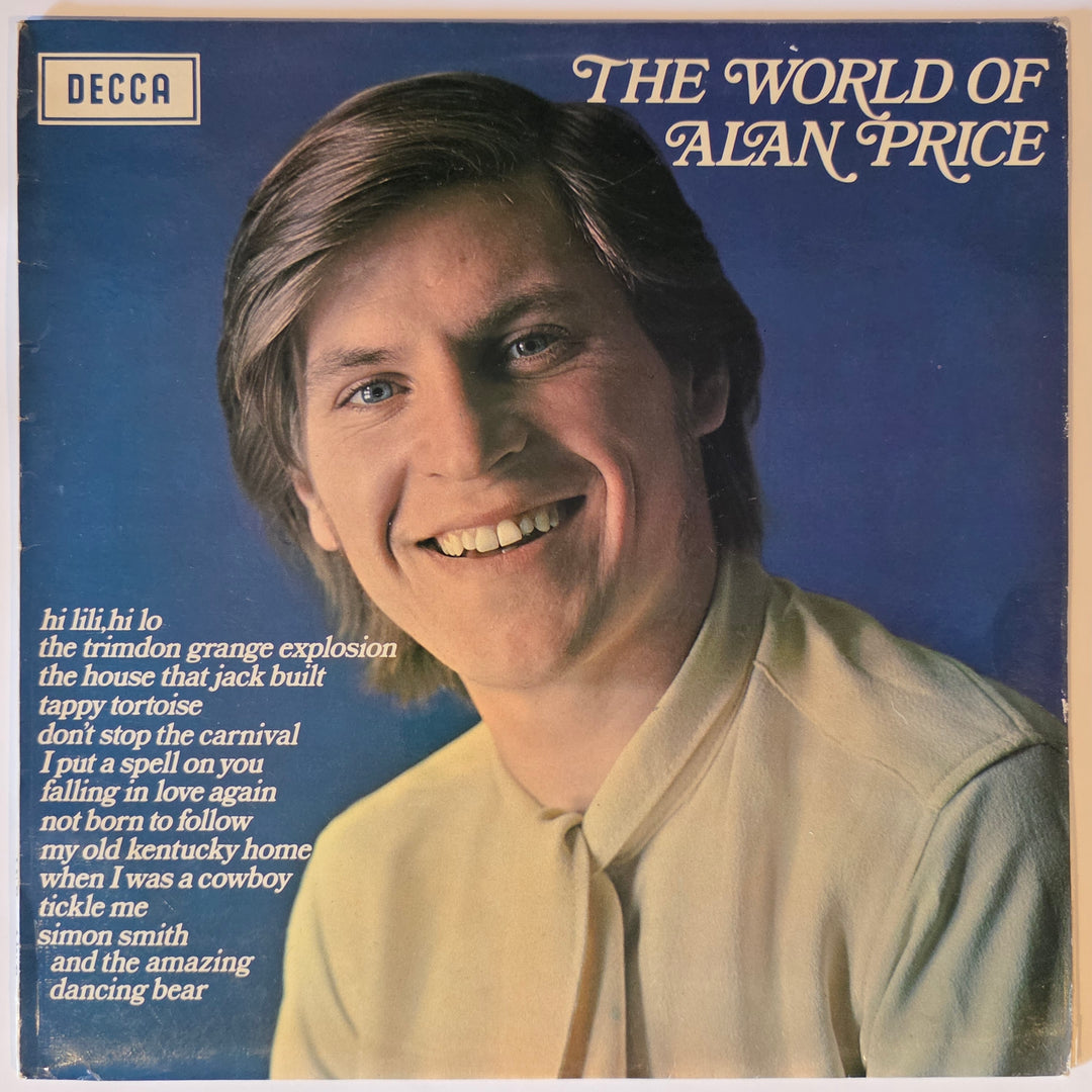 Alan Price – The World of Alan Price. Ca. 1970. LP-plate