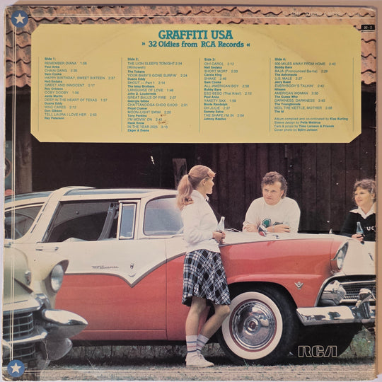 Diverse Artister - Graffiti USA (1976). LP-plate.