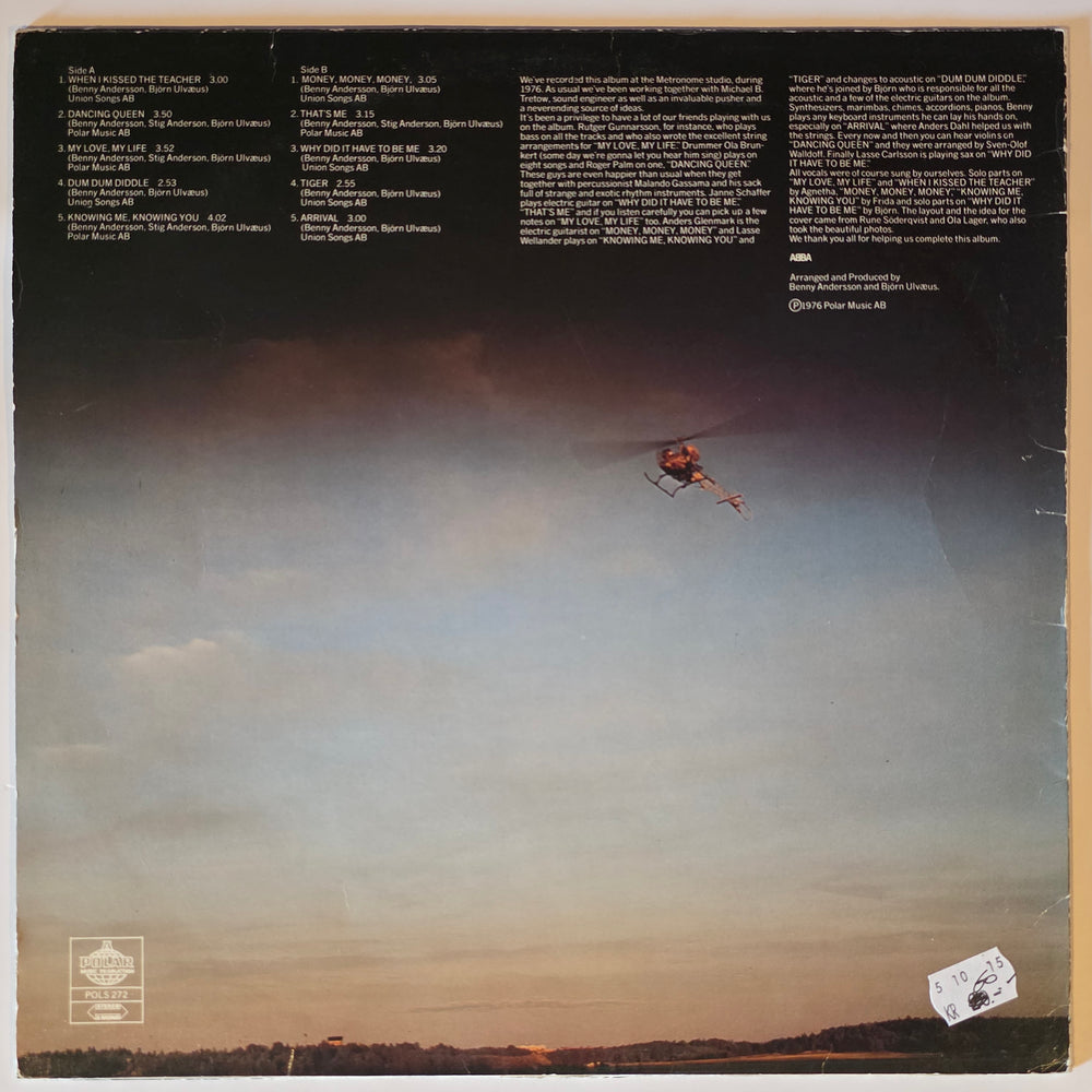 ABBA - Arrival (1976). LP-plate.