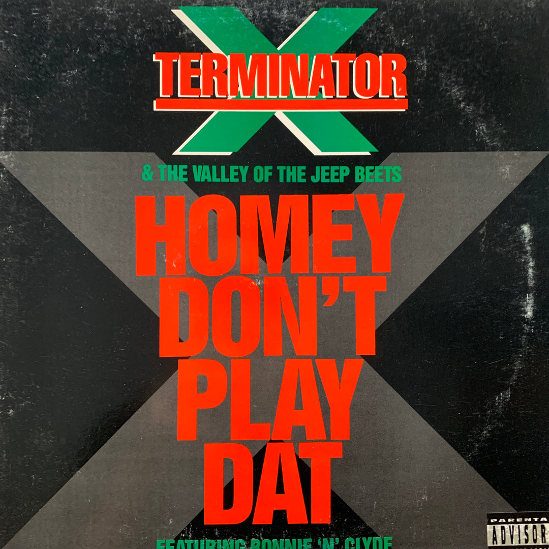 Terminator X & The Valley Of The Jeep Beets – Homey Don't Play Dat. 1991. LP.
