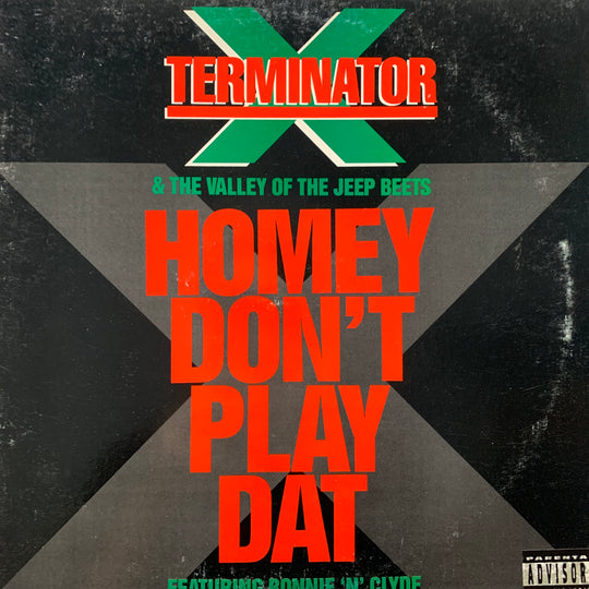 Terminator X & The Valley Of The Jeep Beets – Homey Don't Play Dat. 1991. LP.