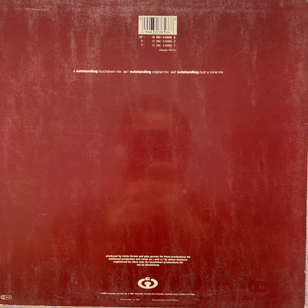 Kenny Thomas – Outstanding (The Mixes). 1991. LP.
