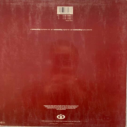 Kenny Thomas – Outstanding (The Mixes). 1991. LP.