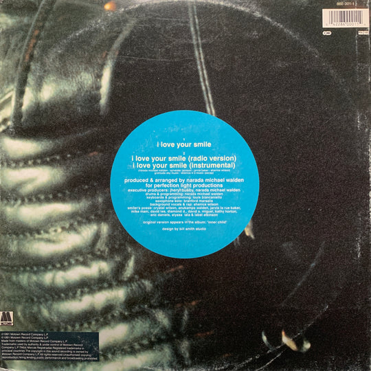 Shanice – I Love Your Smile. 1991. LP.