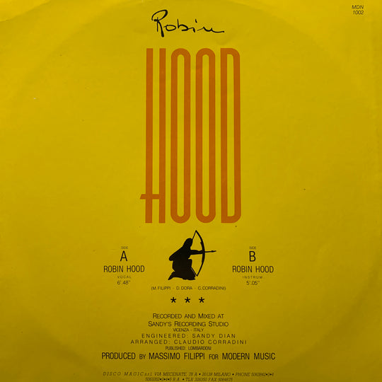 William King – Robin Hood. 1985. LP.