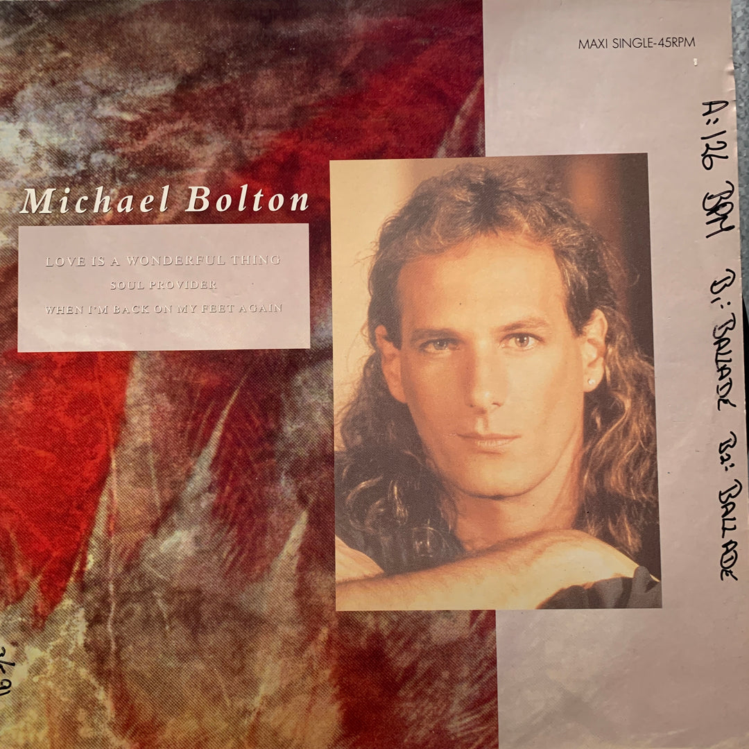 Michael Bolton – Love Is A Wonderful Thing. 1991. 12" maxisingel.