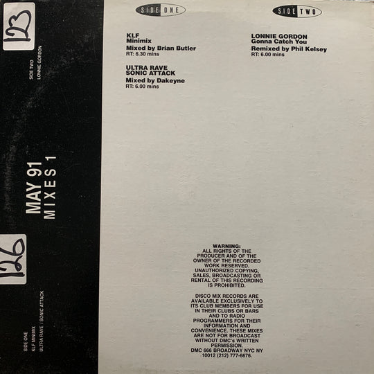 DMC – DJ Mixes. LP.