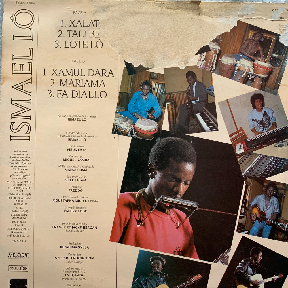 Ismaël Lô – Xalat. 1990. LP.
