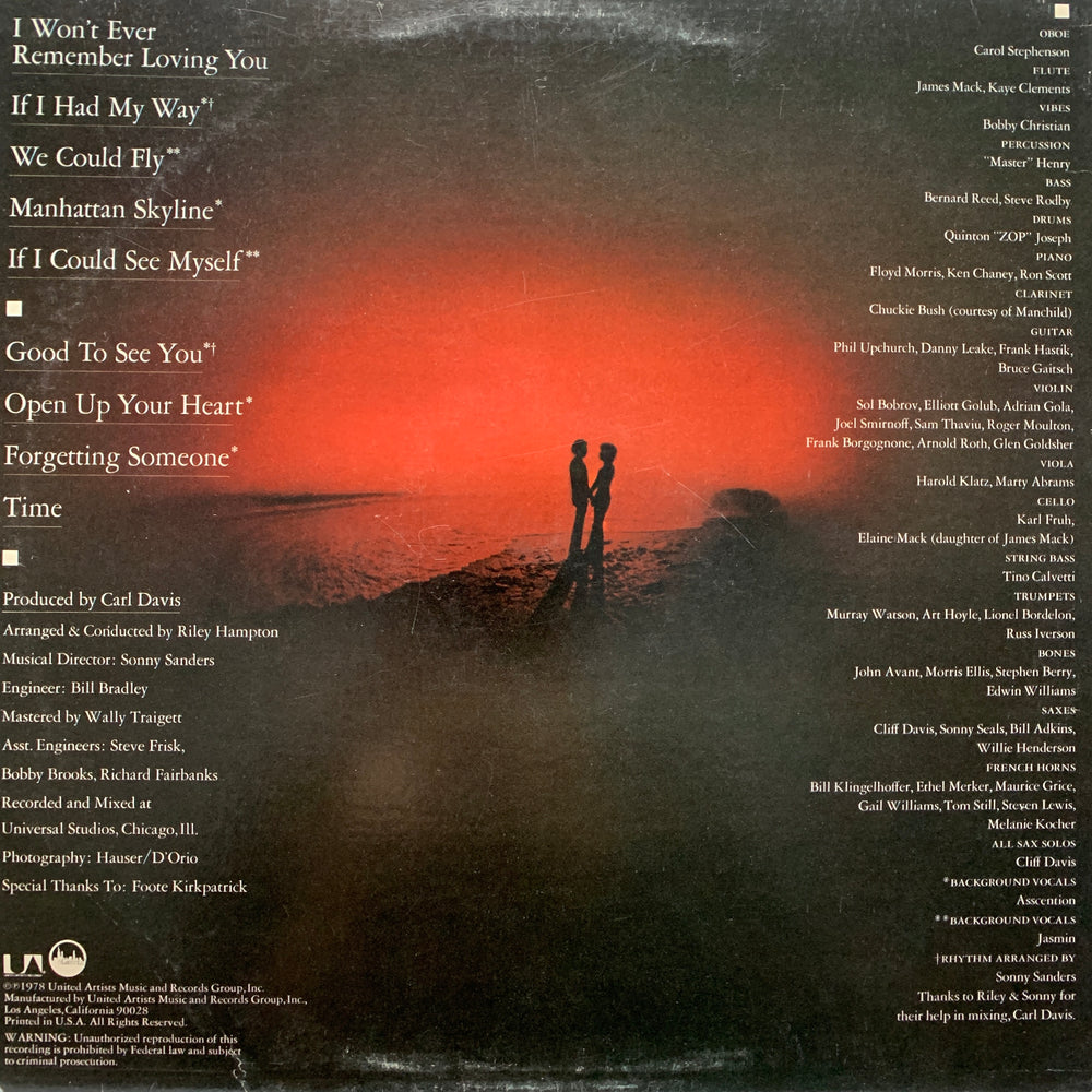 Walter Jackson – Good to See You. 1978. LP.