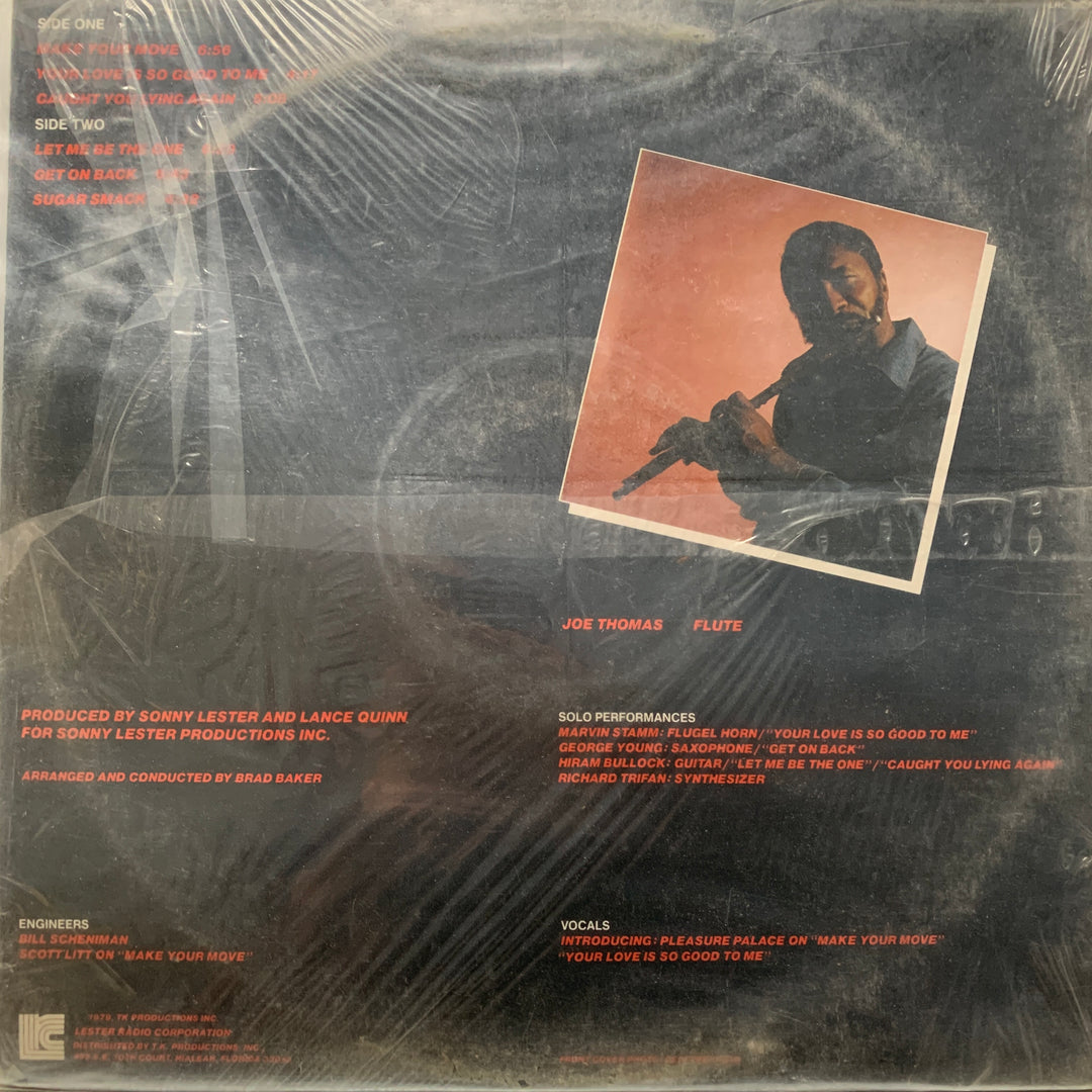 Joe Thomas – Make Your Move. 1979. LP.