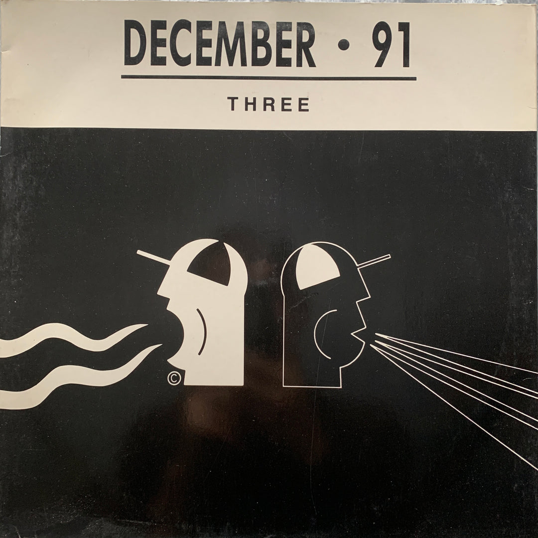 DMC – December '91 Three. 1991. LP.