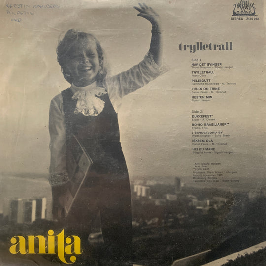 Anita Hegerland – Anita. 1971. LP.