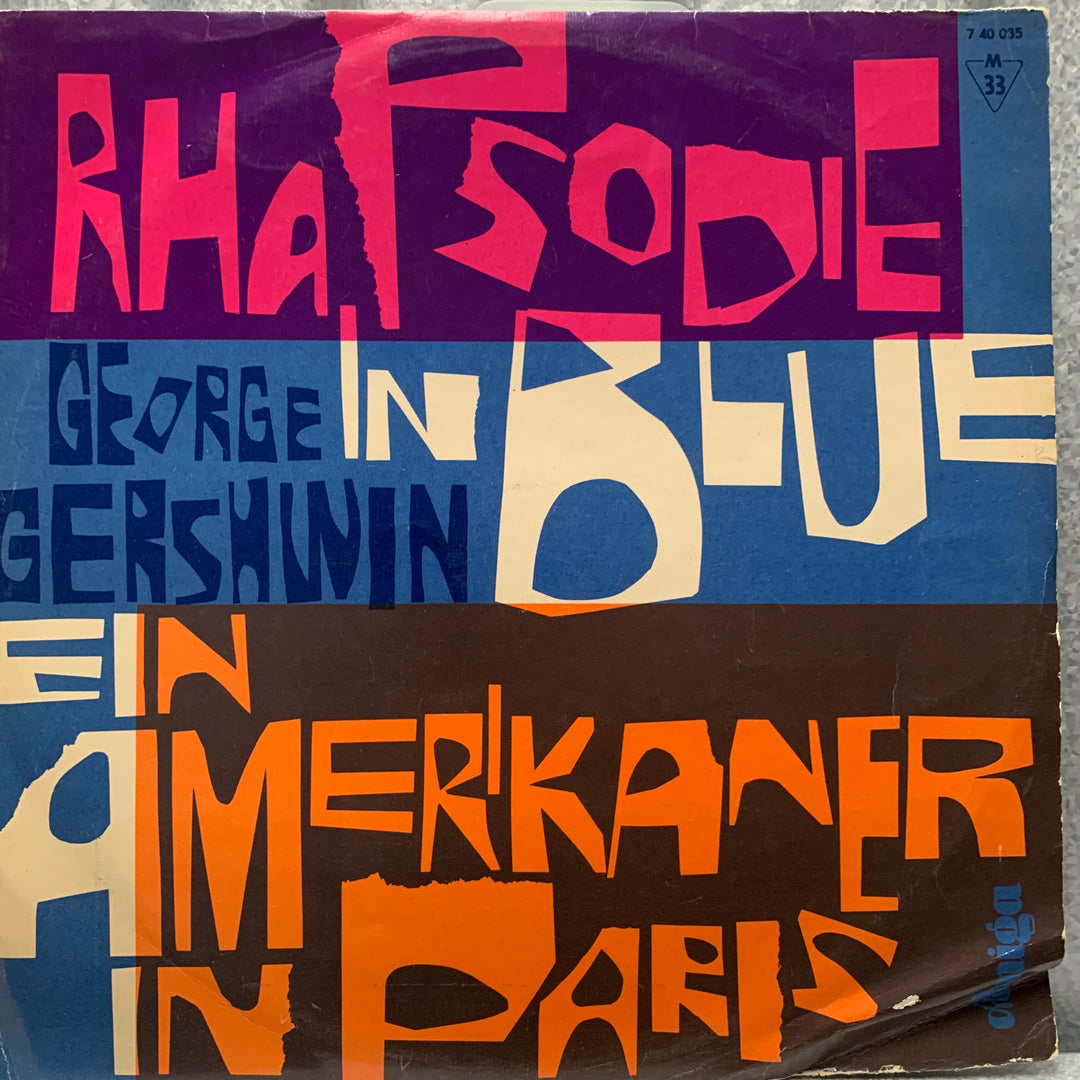 George Gershwin – Rhapsody in Blue / An American in Paris. LP.