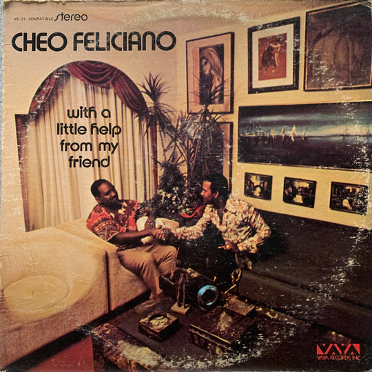 Cheo Feliciano – With a Little Help from My Friend. 1973. LP.