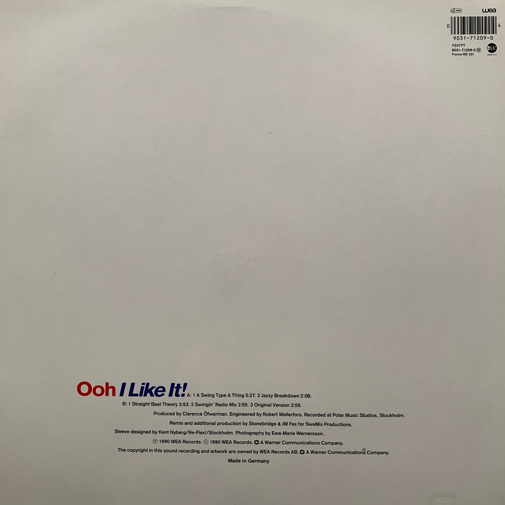 The Creeps – Ooh I Like It! The SweMixes. LP.