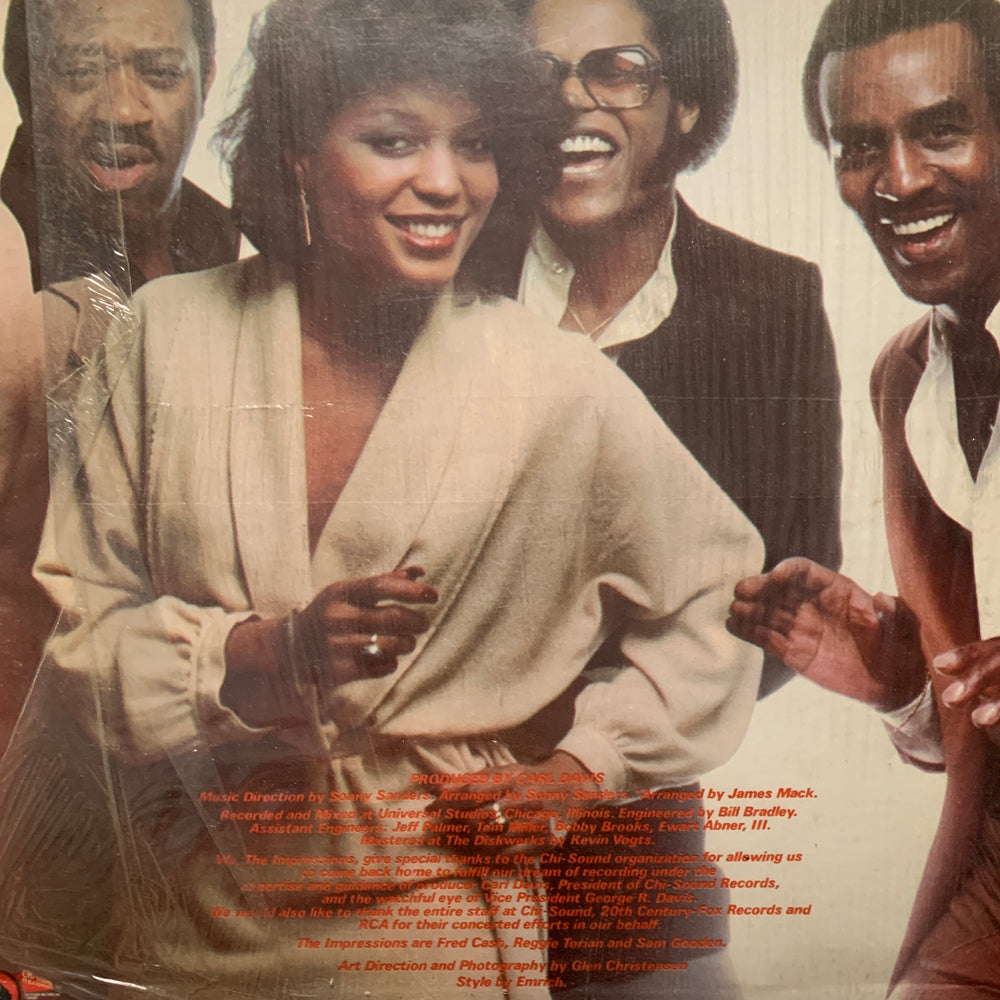 The Impressions – Come to My Party. 1979. LP.