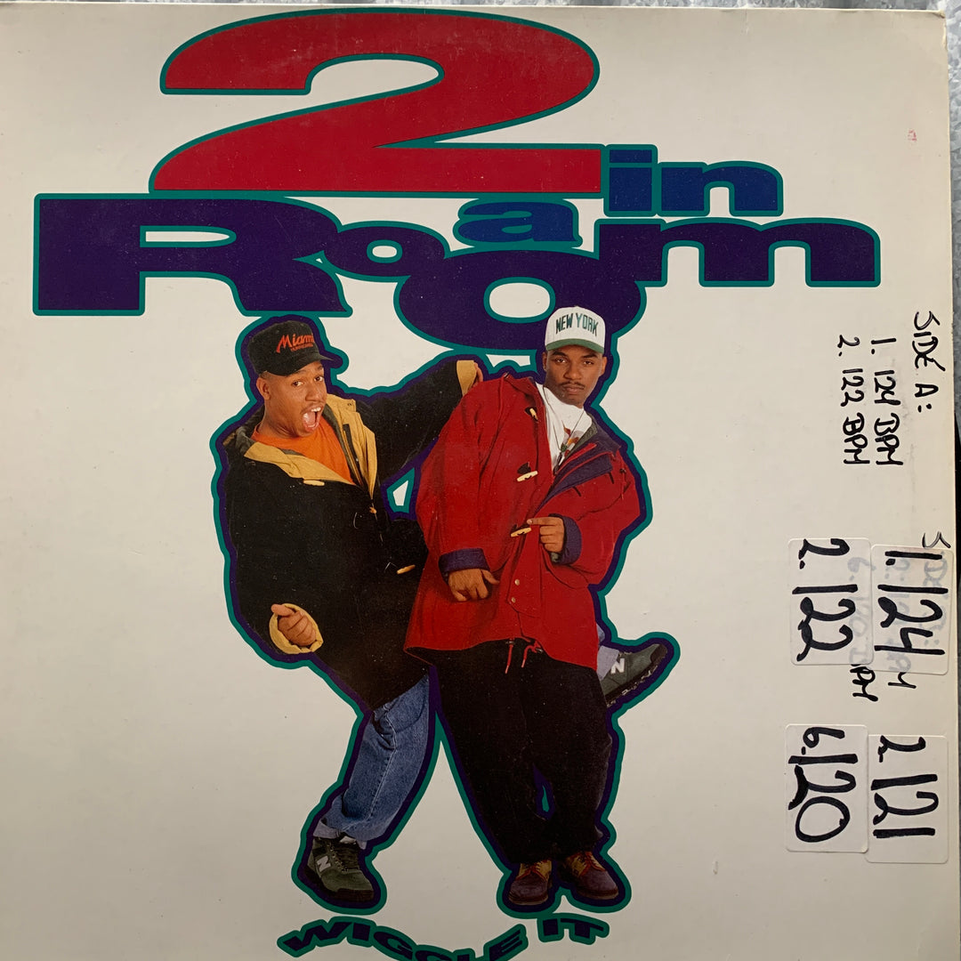 2 In A Room – Wiggle It. 1990. LP.