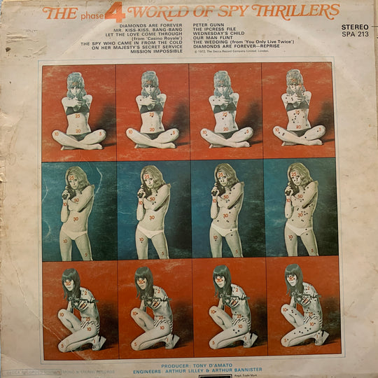 Roland Shaw and His Orchestra – The Phase 4 World of Spy Thrillers. 1972. LP.