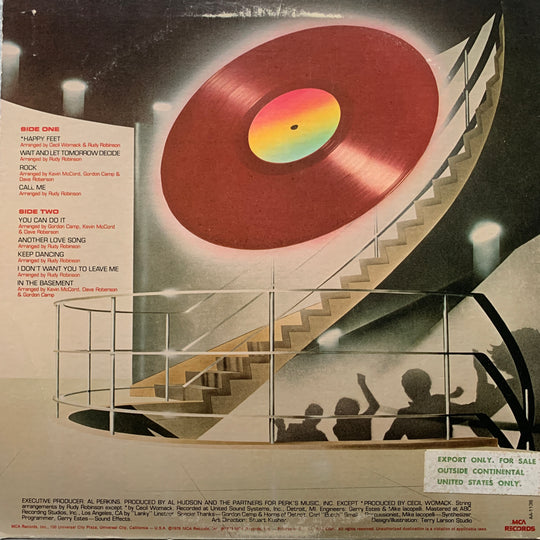 Al Hudson And The Partners - Happy Feet. 1979. LP.