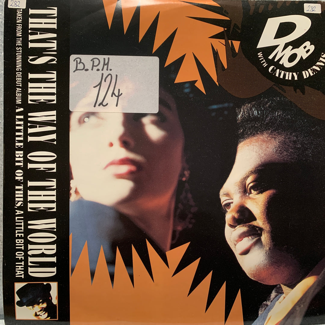 D Mob With Cathy Dennis - That's The Way Of The World. 1989. LP.