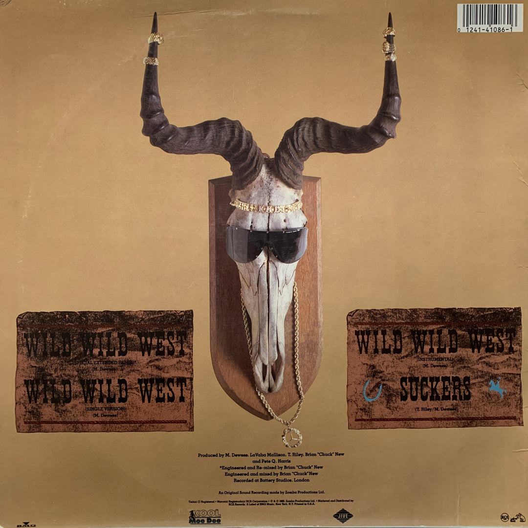Kool Moe Dee - Wild Wild West. 1987. LP.