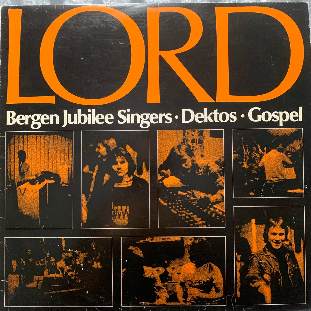 Bergen Jubilee Singers & Dektos • Gospel - Lord. 1980. LP.