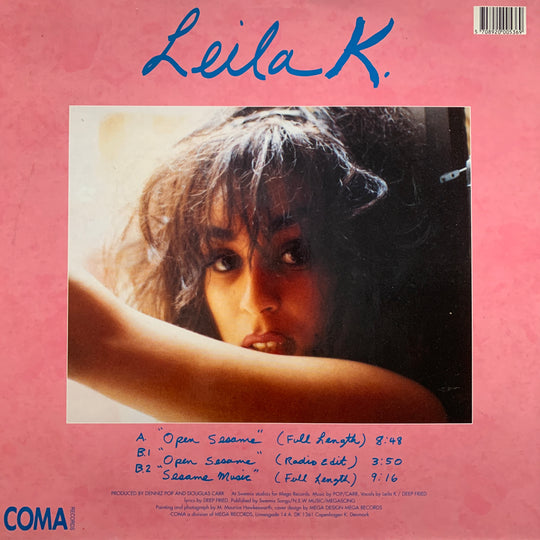 Leila K - Open Sesame. 1993. LP.