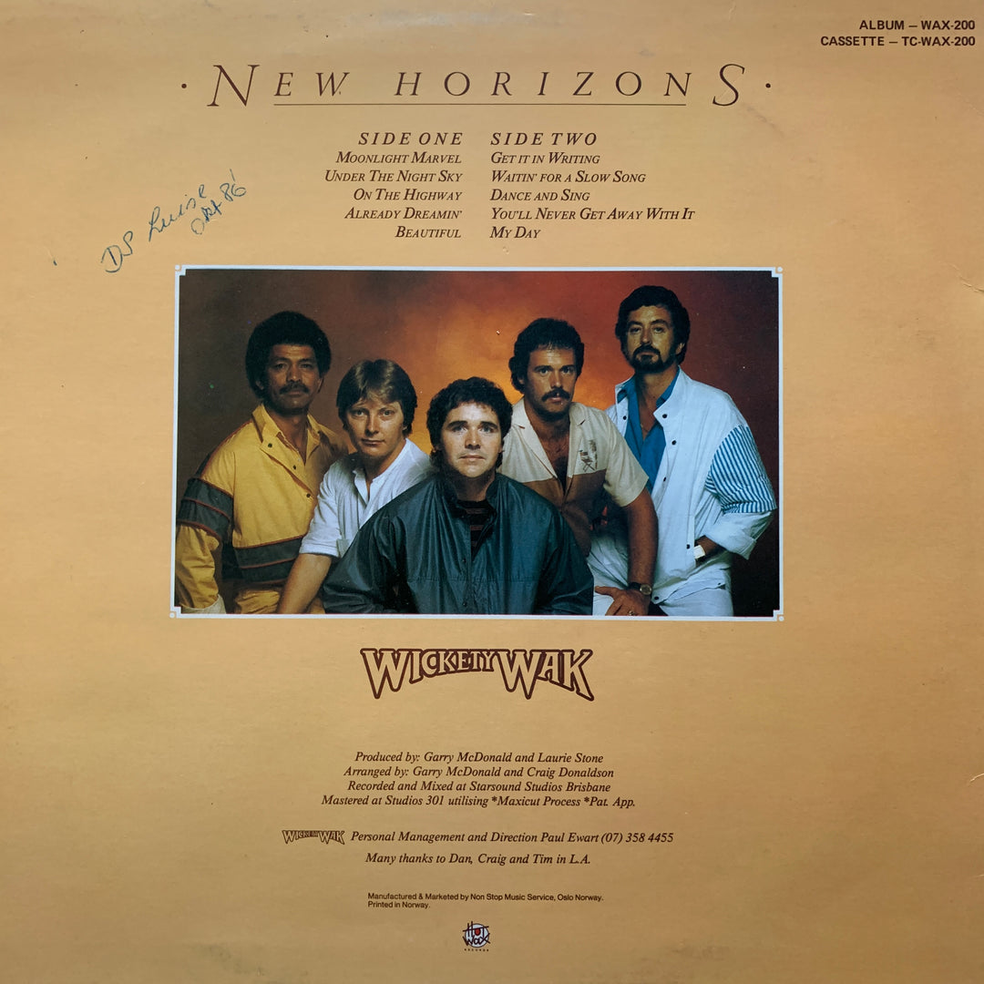 Wickety Wak - New Horizons. 1980. LP.