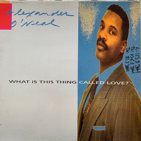 Alexander O'Neal - What Is This Thing Called Love?. 1991. LP.