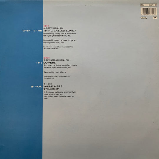 Alexander O'Neal - What Is This Thing Called Love?. 1991. LP.