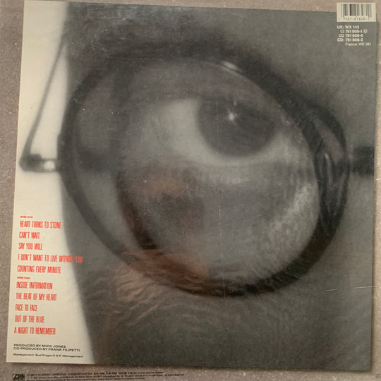 Foreigner - Inside Information. 1987. LP.