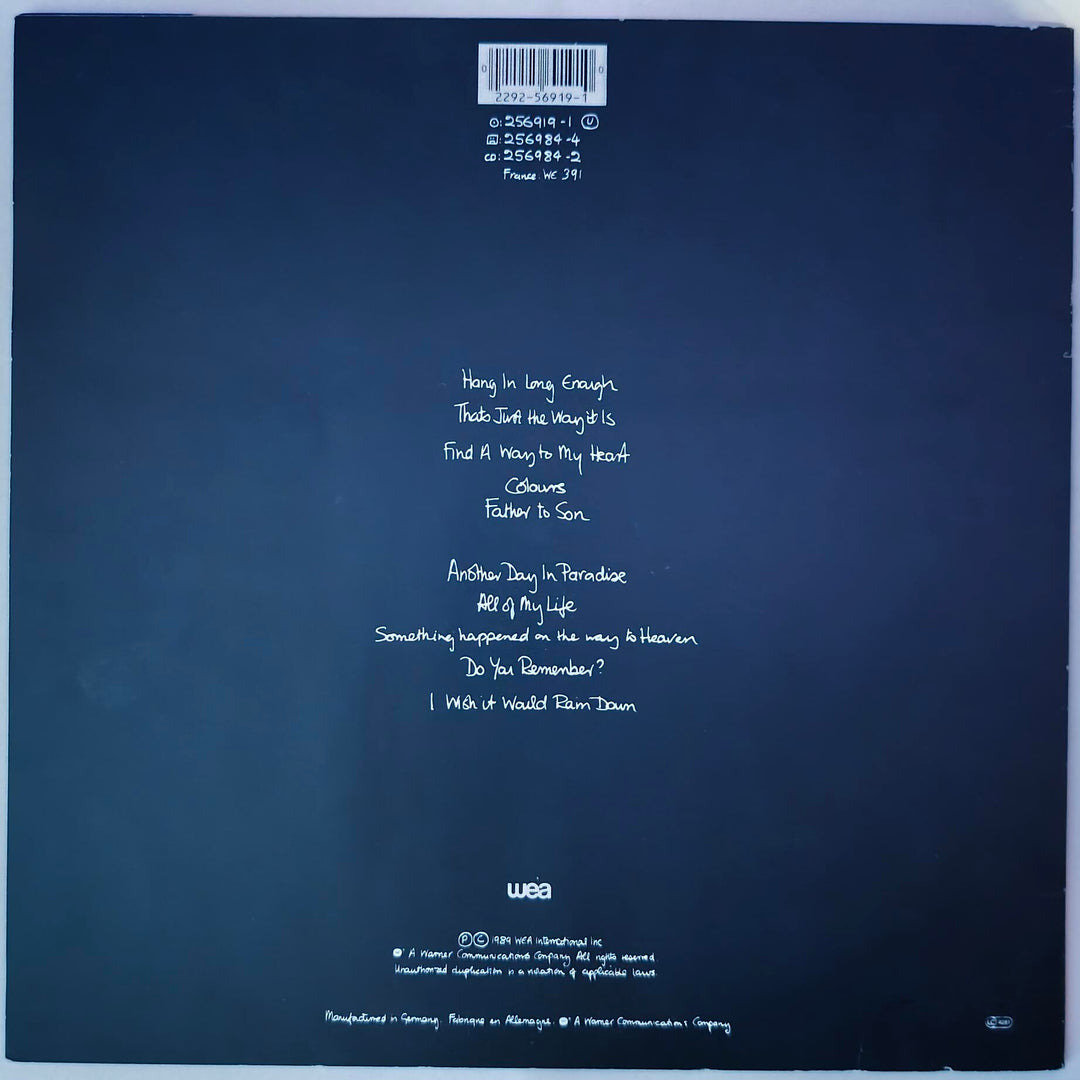 Phil Collins - ...But Seriously 1989. LP.