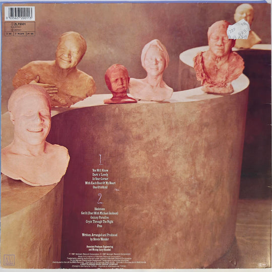 Stevie Wonder - Characters 1987. LP.