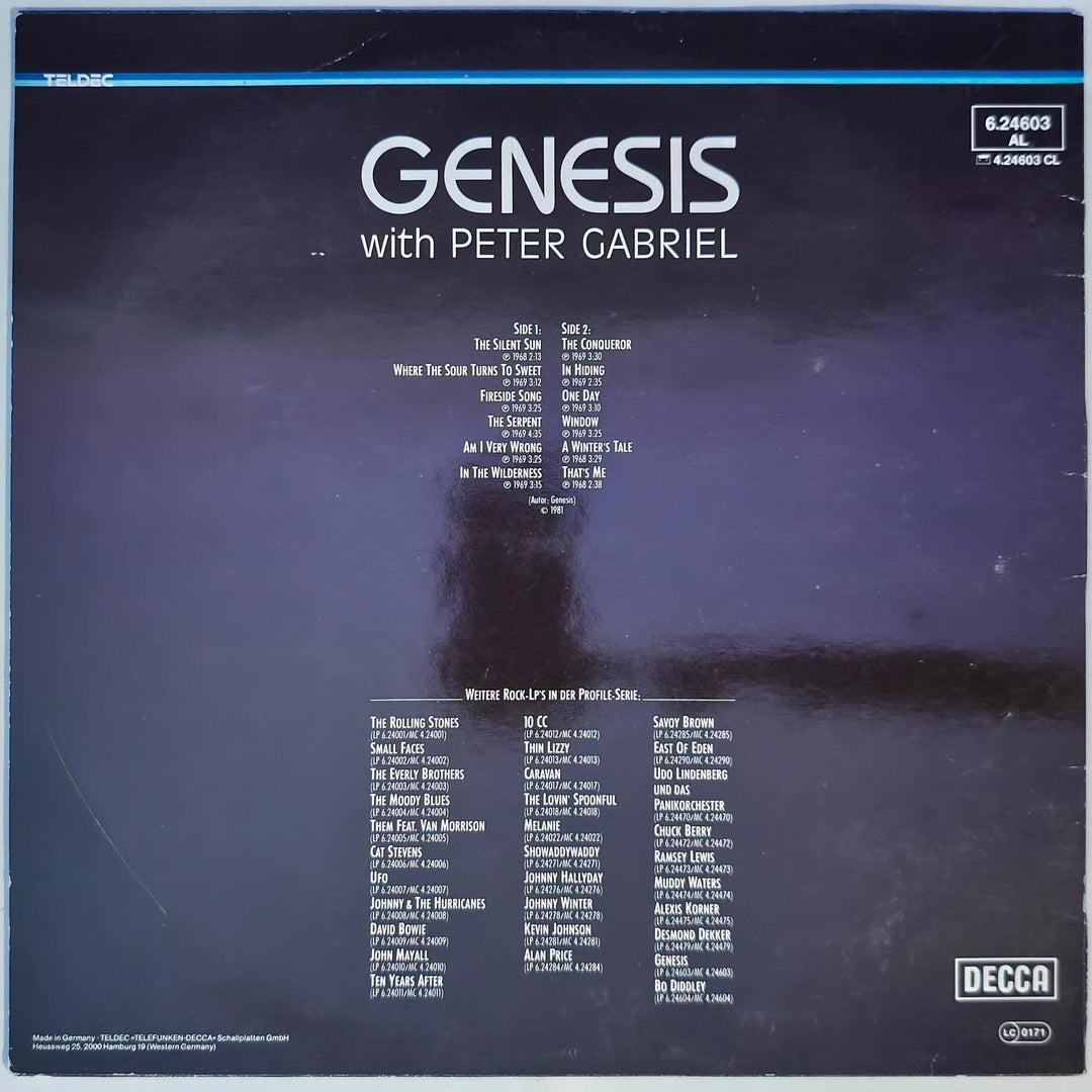 Genesis - Profile (With Peter Gabriel) 1981. LP.