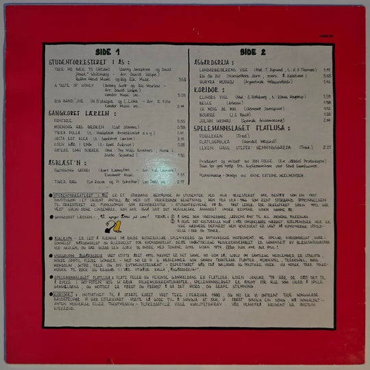 Diverse Artister - Aud-Max-Mix UKA i Ås 1980. LP.