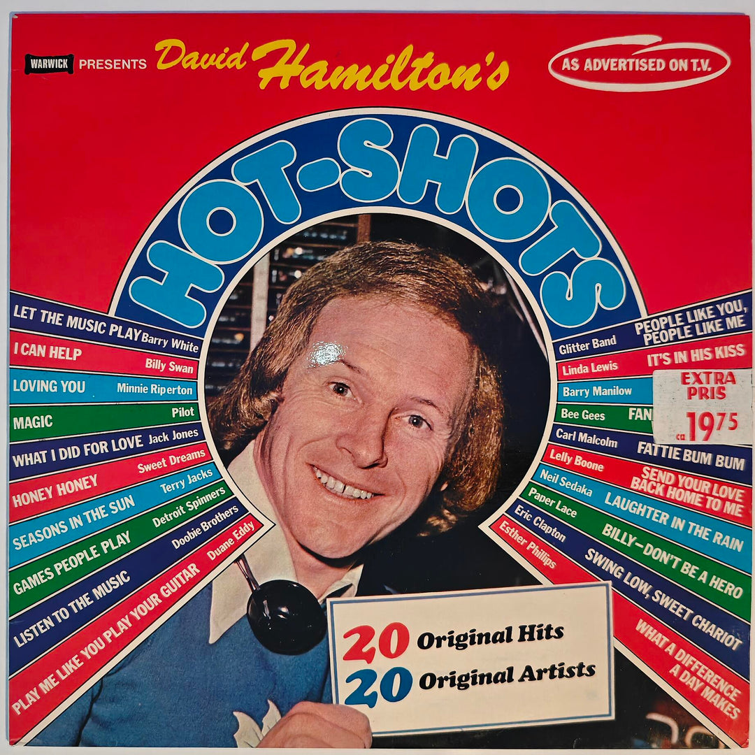Diverse Artister - David Hamilton's Hot-Shots 1976. LP.