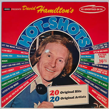 Diverse Artister - David Hamilton's Hot-Shots 1976. LP.