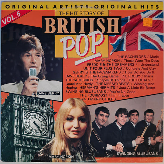 Diverse Artister - The Hit Story Of British Pop Vol. 5 1988. LP.