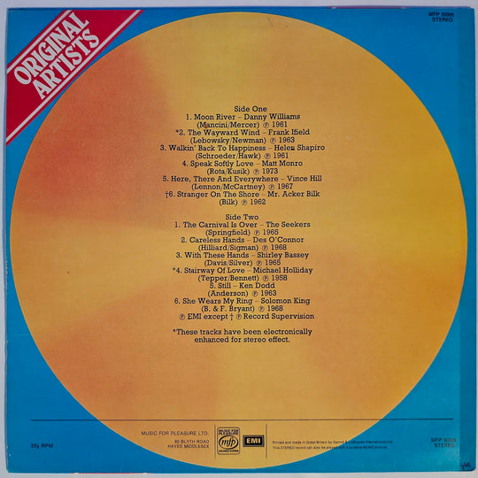 Diverse Artister - Golden Songs No. 2 1971. LP.