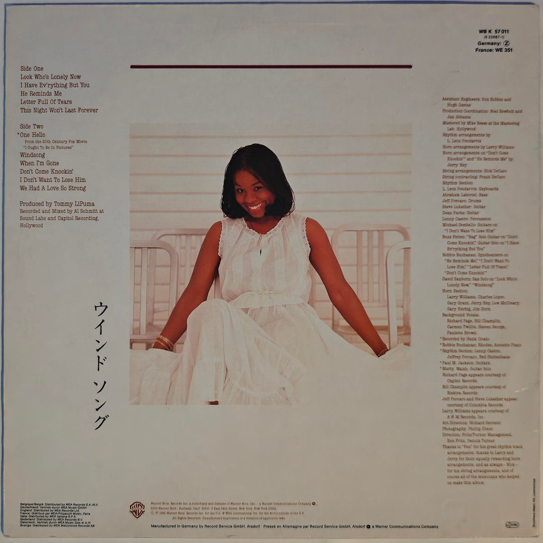 Randy Crawford - Windsong 1982. LP.