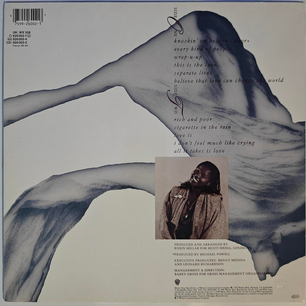 Randy Crawford - Rich And Poor 1989. LP.