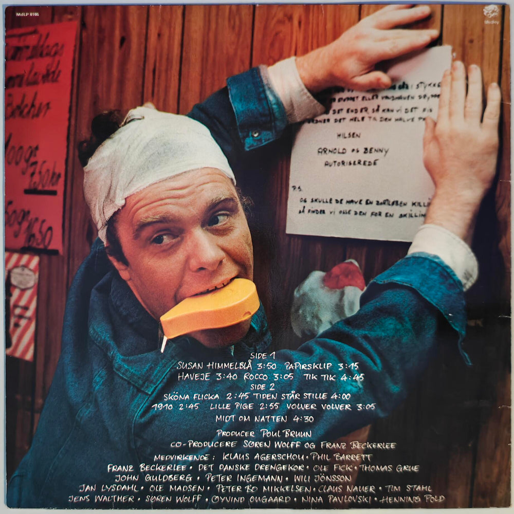 Kim Larsen - Midt Om Natten 1983. LP.