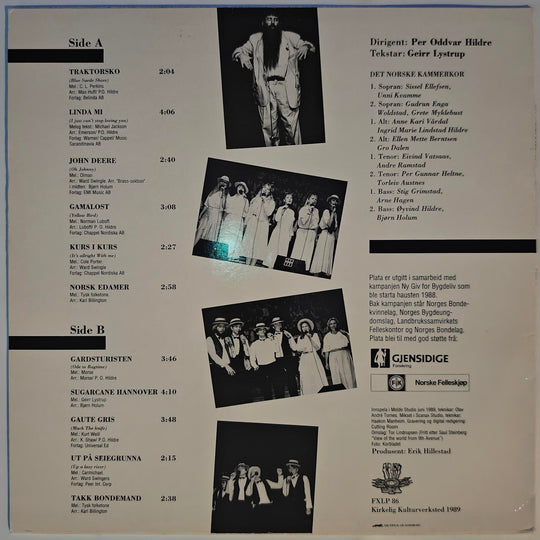 Det Norske Kammerkor - Bound For Bygda 1979. LP.