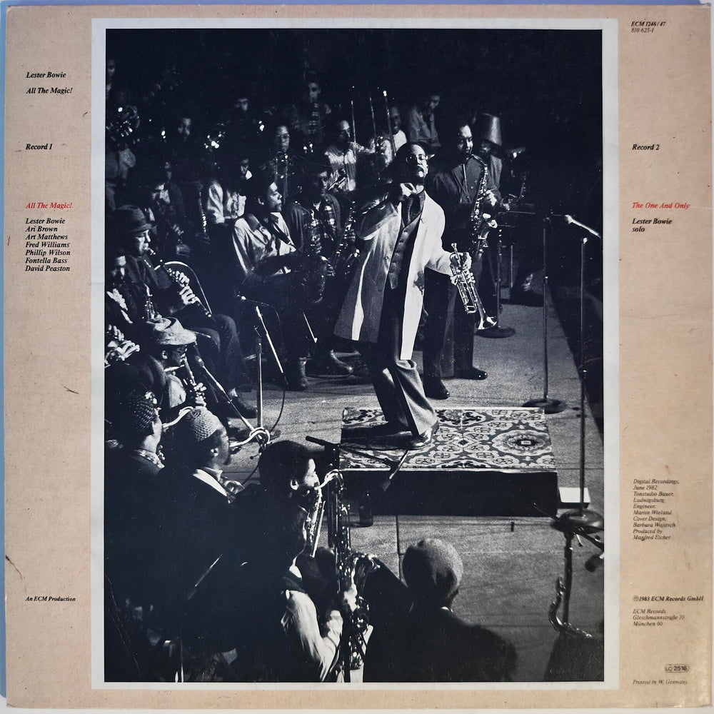 Lester Bowie - All The Magic! 1983. 2xLP.