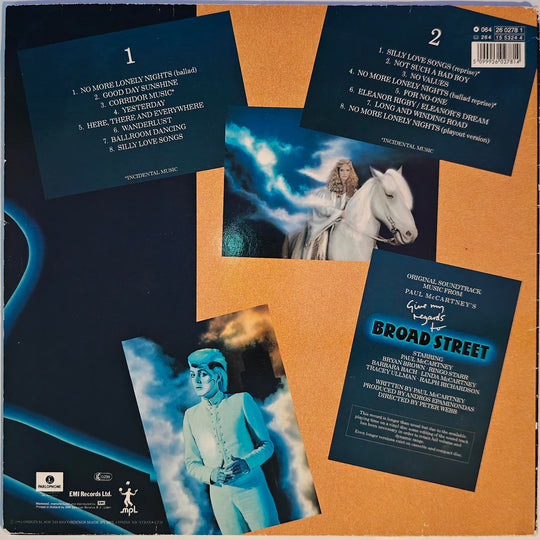 Paul McCartney - Give My Regards To Broad Street 1984. LP.